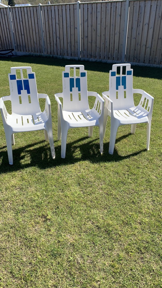 Image 1 of Pierre Paulin für Henry Massonnet Stuhlgarnitur