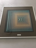 Lithographie von Victor Vasarely