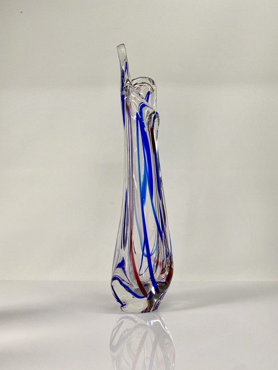 Image 1 of Max Verboeket - Große Vase Kristalunie Maastricht