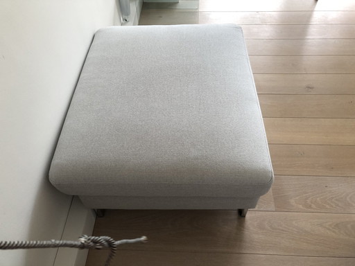 Hulshoff Design-Sofa + Ottomane