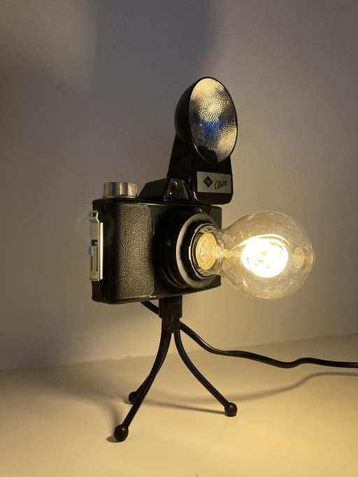 Retro Lampen-Fotokamera