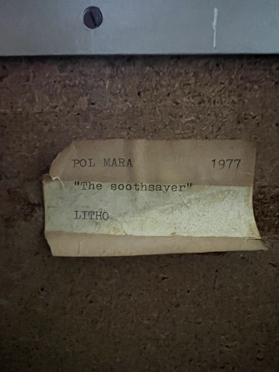 Image 1 of Pol Mara - Wahrsager-Lithographie