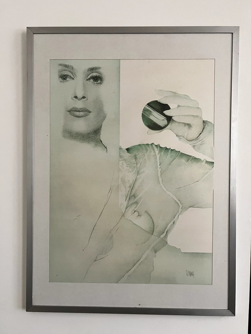 Pol Mara - Wahrsager-Lithographie