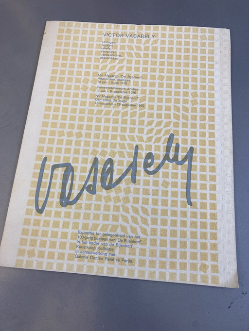 Victor Vasarely-Broschüre