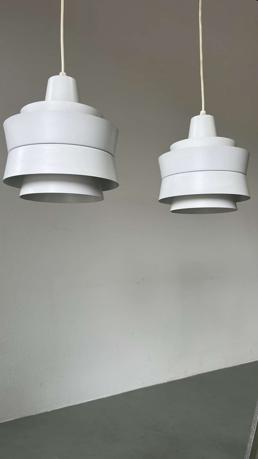 2x Vintage Carl Thore Lampen