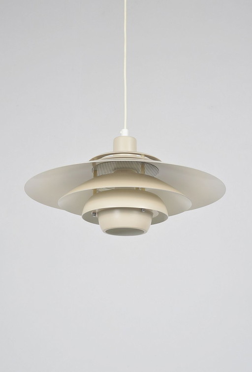 Dänische Hängelampe Dania 2040 von Jeka Metaltryk, 1970er Jahre