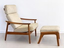 Arne Vodder FD164 France & Son Sessel + Hocker