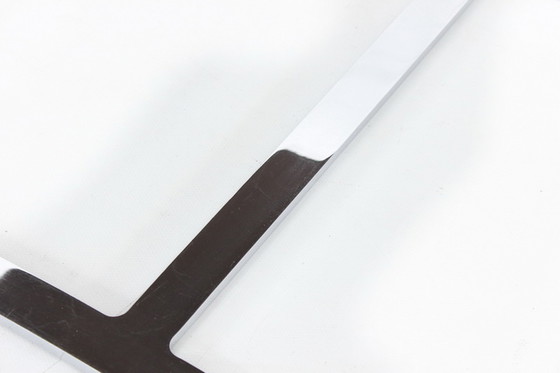 Image 1 of 2x Knoll Int. Brno Chair, Cantilever Chair / Freischwinger Stuhl, Mies van der Rohe,  Chromed flat steel, leather cover