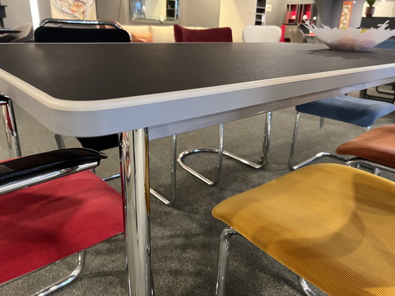 Image 1 of Gebr. van der Stroom Dutch Originals Gispen 515 Esstisch