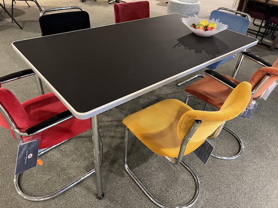 Image 1 of Gebr. van der Stroom Dutch Originals Gispen 515 Esstisch