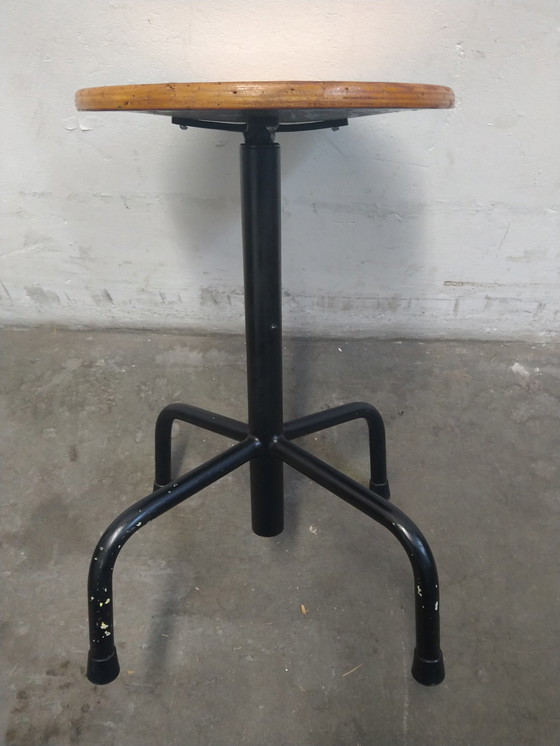 Image 1 of Vintage Industrie-Studiohocker
