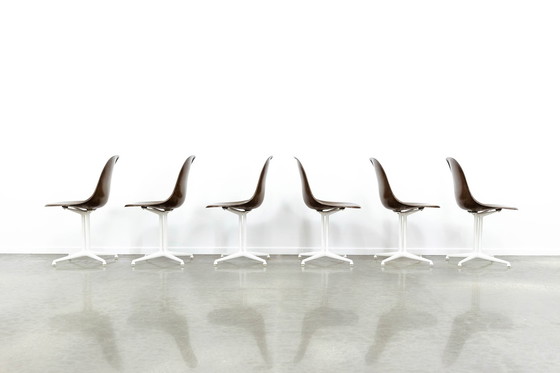 Image 1 of 6x Eames La Fonda Stuhl, Set