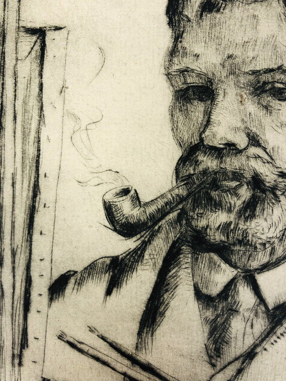 Image 1 of A.G. Dieperink – Mit dieser Radierung können Sie ganz einfach Ihre eigene Inspirationswand erstellen.