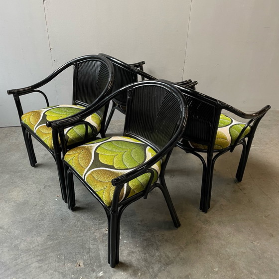 Image 1 of Vintage Esszimmergarnitur aus Bambus