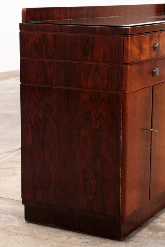 Image 1 of Art Deco Sideboard aus Walnussholz
