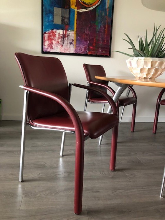 Image 1 of Leolux Cimaronne Esszimmerstühle 4 Stück