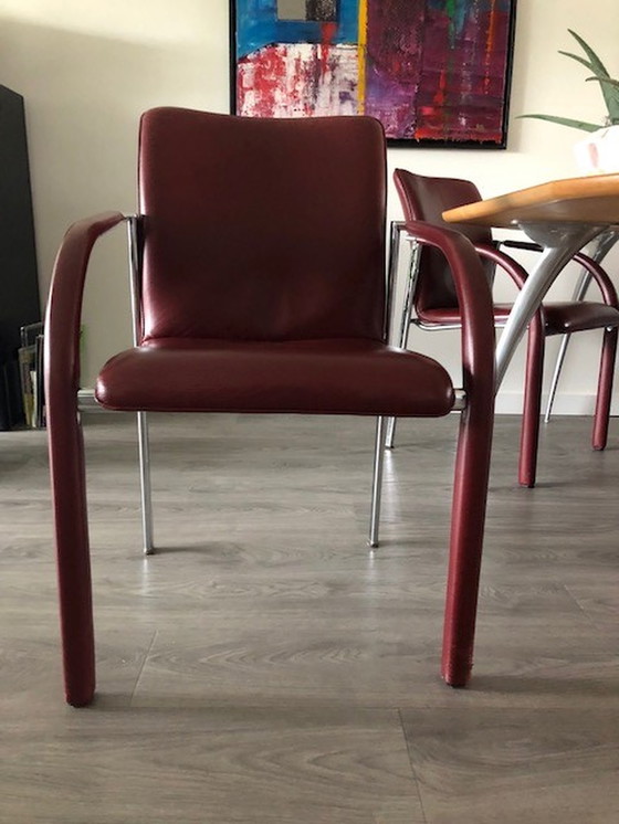 Image 1 of Leolux Cimaronne Esszimmerstühle 4 Stück