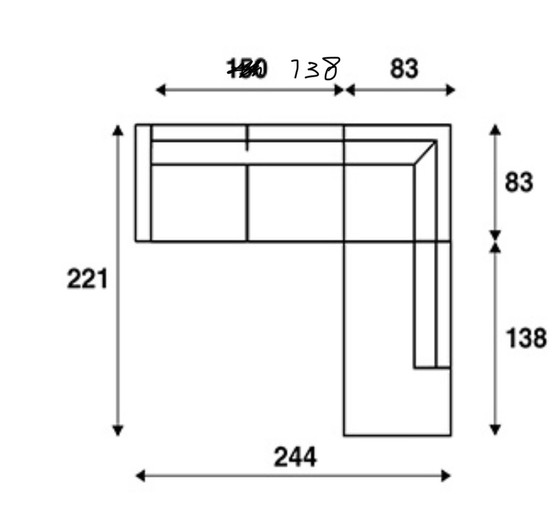 Image 1 of Artifort Mare Ecksofa