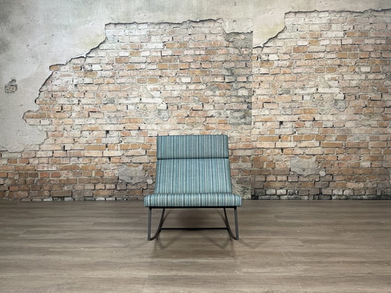 Image 1 of Gus Modern GT Rocker blau gestreift - Sessel