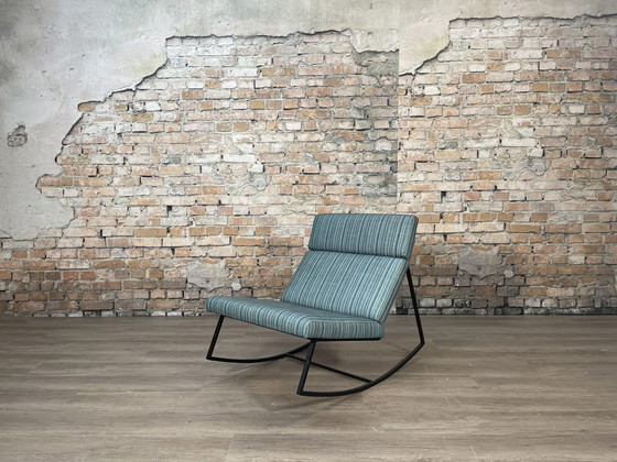 Image 1 of Gus Modern GT Rocker blau gestreift - Sessel