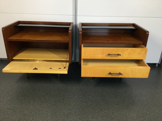 Image 1 of 2x Vintage-Nachttisch