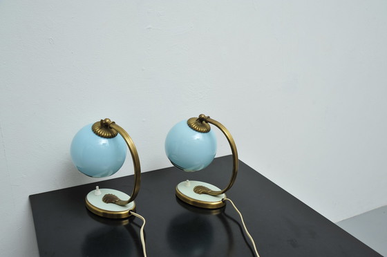 Image 1 of 2x Vintage Nachttischlampen