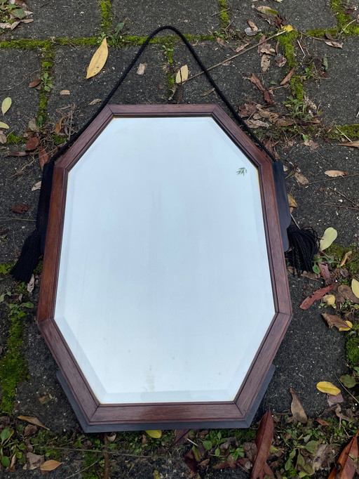 Amsterdamer Schulspiegel, Facettenschliff Art Deco