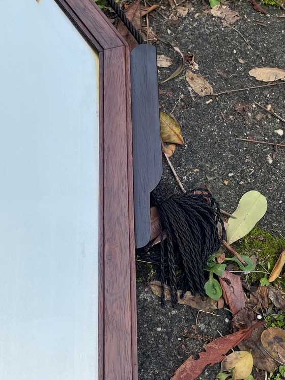 Image 1 of Amsterdamer Schulspiegel, Facettenschliff Art Deco