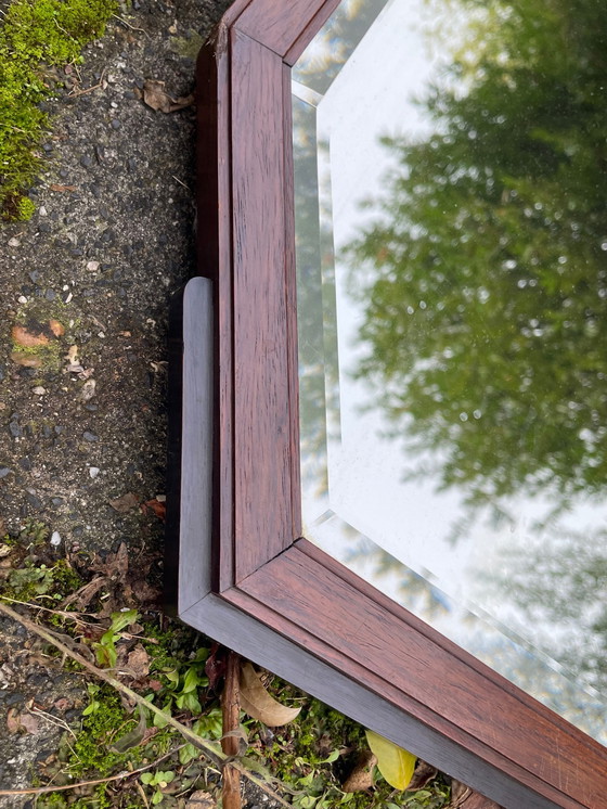 Image 1 of Amsterdamer Schulspiegel, Facettenschliff Art Deco