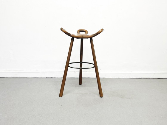 Image 1 of 4x Barhocker Modell „Marbella“ von Sergio Rodrigues