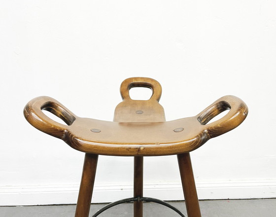 Image 1 of 4x Barhocker Modell „Marbella“ von Sergio Rodrigues