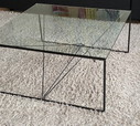 Design Tisch aus Glas
