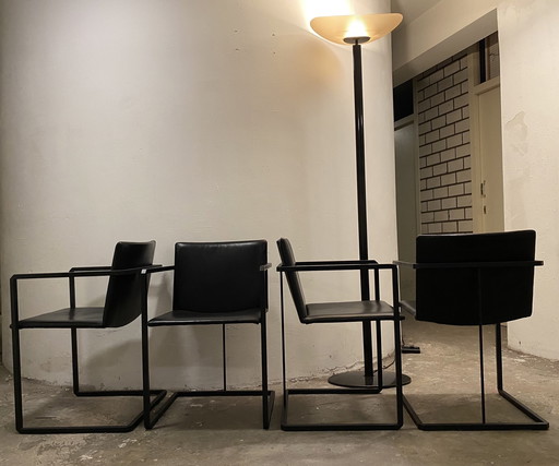 4x Vintage Stühle von Hennie de Jong