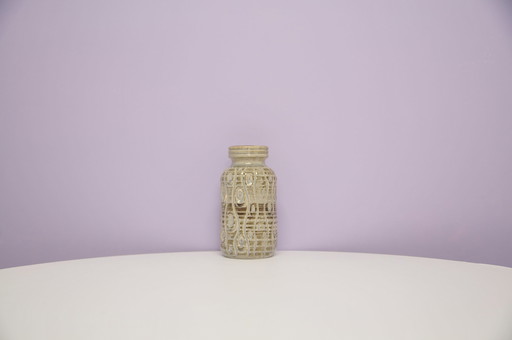 taupe westdeutsche Vase Scheurich