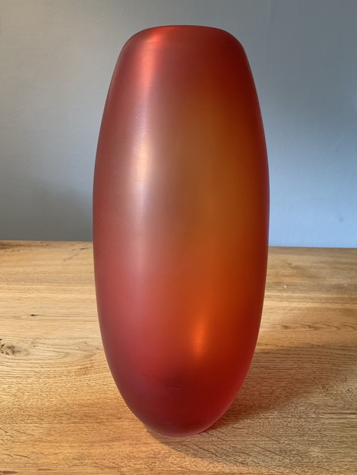 Mundgeblasene Vase von Ivan Baj