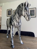 Patrick Hugonnot Sculpture „Zebra“