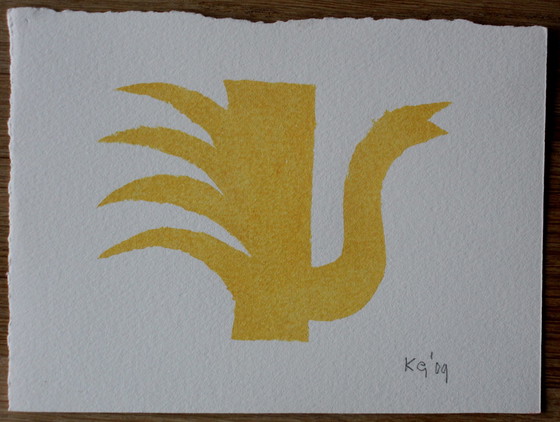 Image 1 of Klaas Gubbels: Schablonendruck - 2009