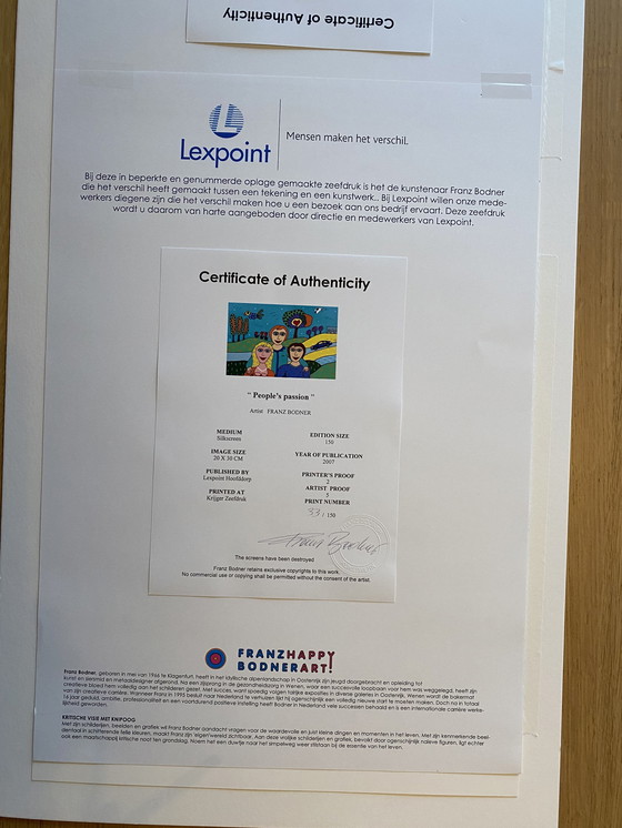 Image 1 of 2x Franz Bodner Siebdruck