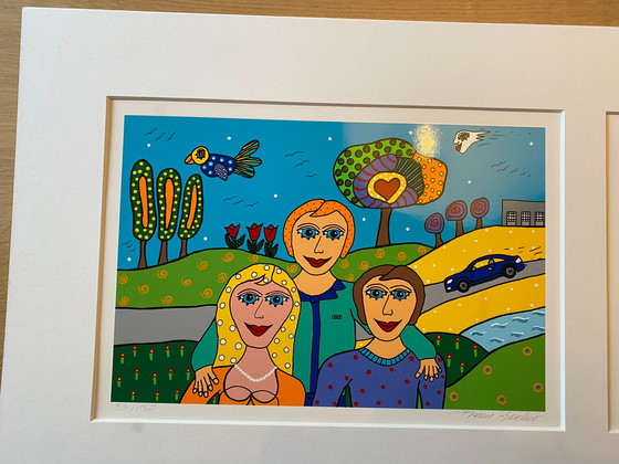 Image 1 of 2x Franz Bodner Siebdruck