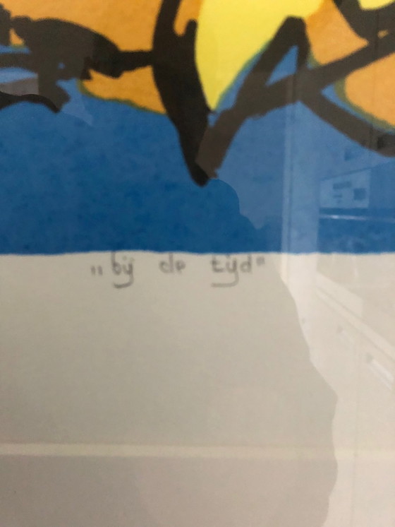 Image 1 of Maya Wildfire Siebdruck