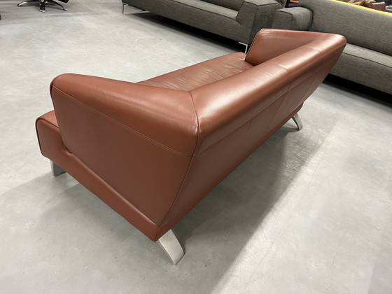 Image 1 of Rolf Benz 2300 3-Sitzer-Sofa Braun Leder