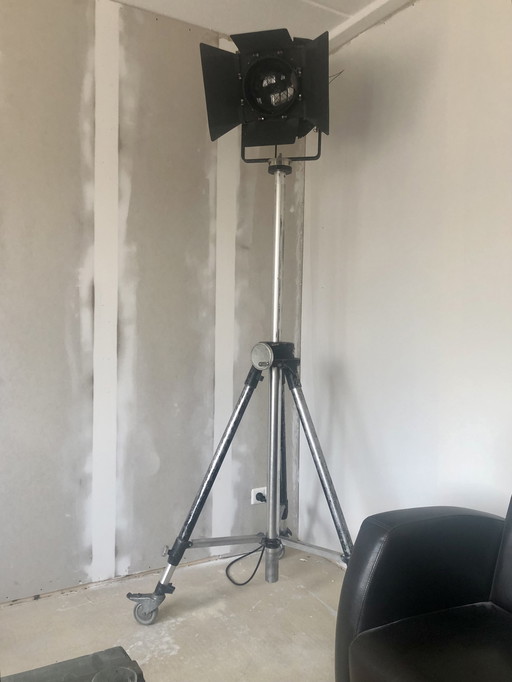 Vintage ADB Theaterlampe Bühnenlampe Studiolampe