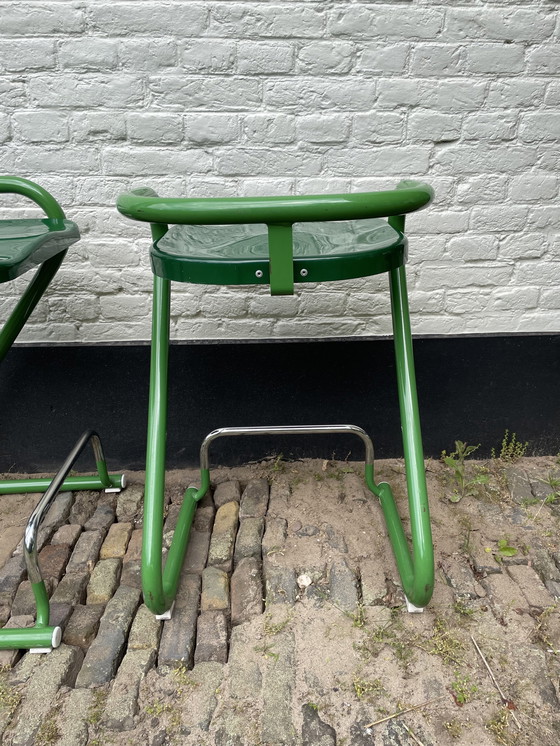 Image 1 of 2x Vintage Lammhulst Barhocker