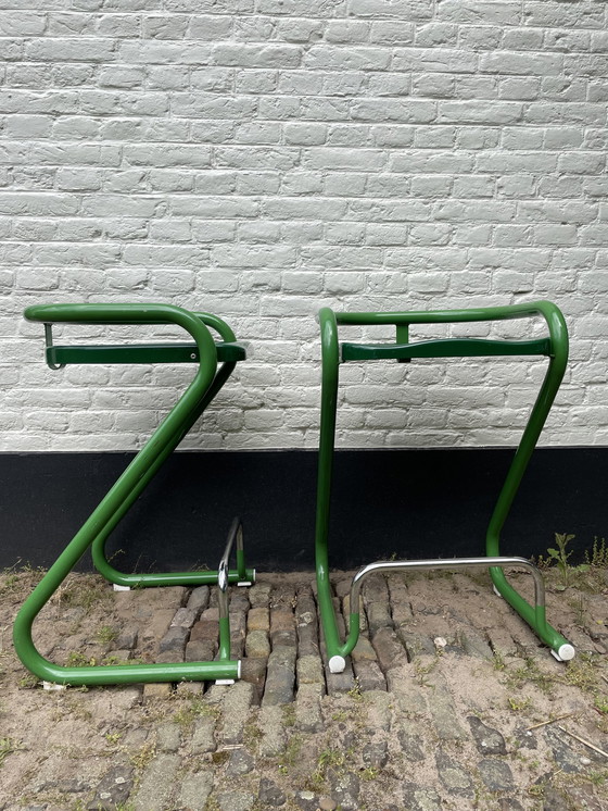 Image 1 of 2x Vintage Lammhulst Barhocker