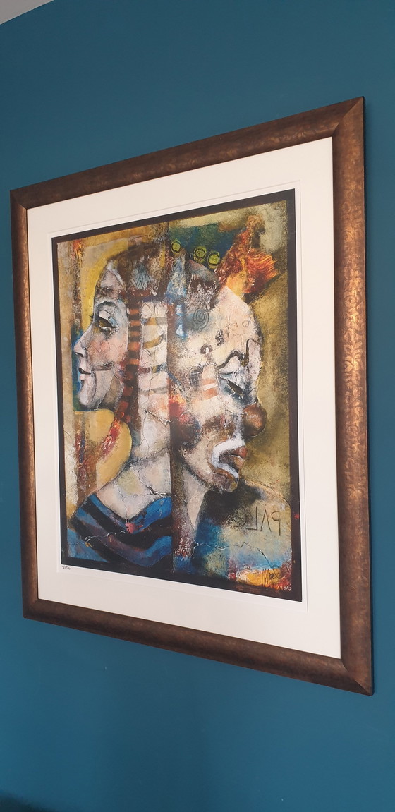 Image 1 of Astrid Engels Ying en Yang Giclée Druk 4/150