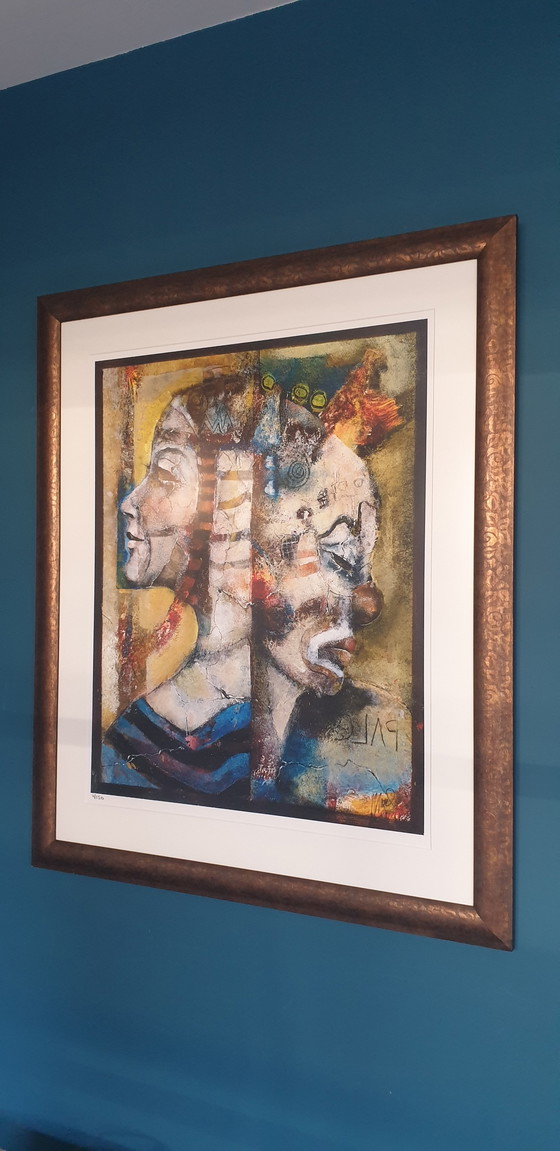 Image 1 of Astrid Engels Ying en Yang Giclée Druk 4/150