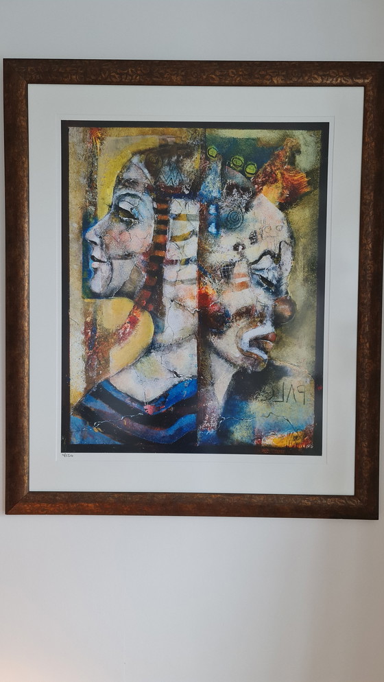 Image 1 of Astrid Engels Ying en Yang Giclée Druk 4/150