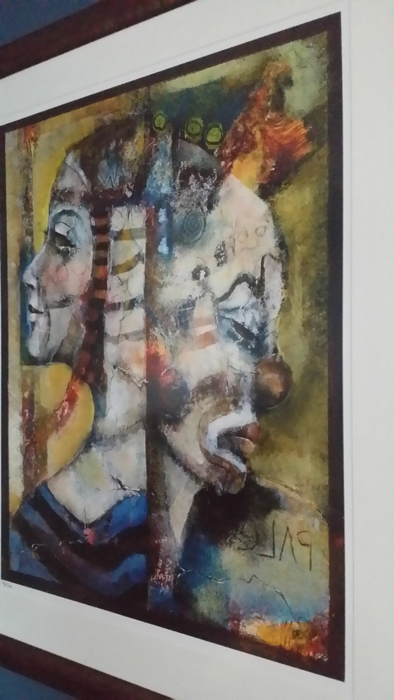 Image 1 of Astrid Engels Ying en Yang Giclée Druk 4/150