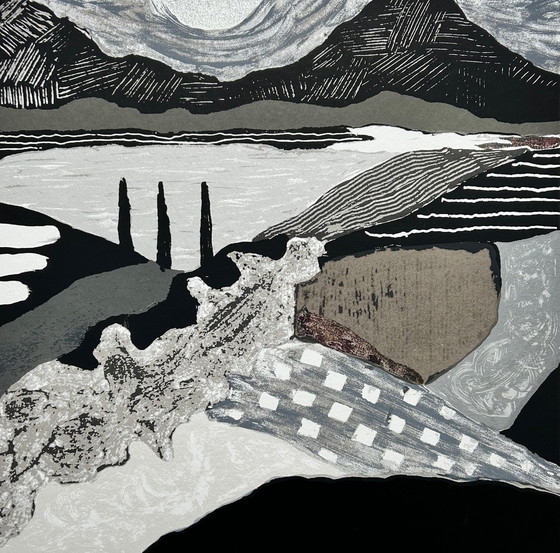 Image 1 of Ronald Boonacker – Night Sky II Siebdruck