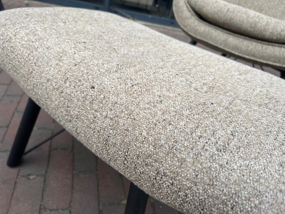 Image 1 of 2x Nix Design Joe Sessel + Fußhocker